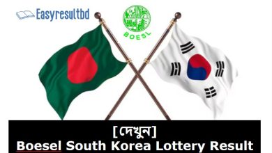 Boesel South Korea Lottery Result 2023