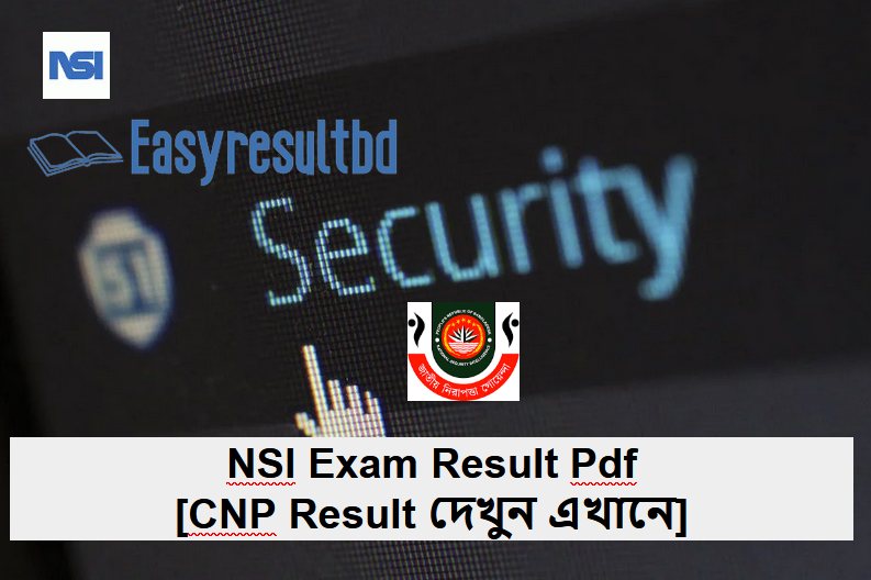 NSI Exam Result 2023 Pdf