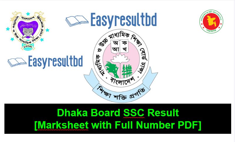 SSC Exam Result 2023 Dhaka Board [