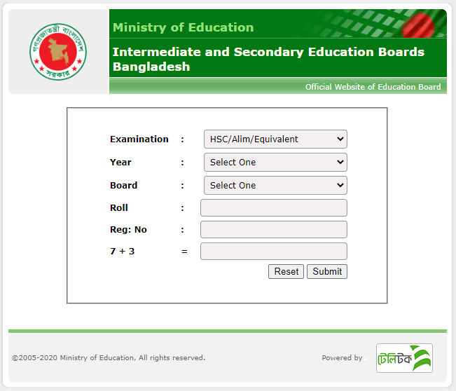 General Education Board Result SSC Result 2023