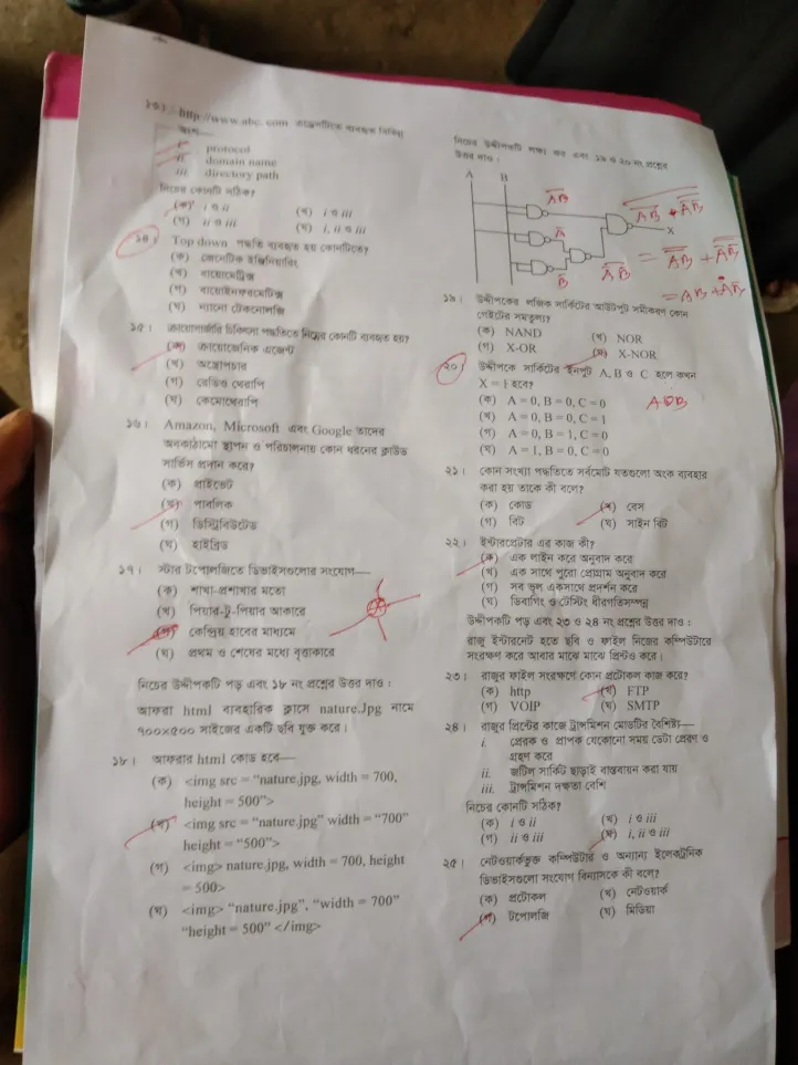 Chittagong Board> HSC ICT Exam Question Solution 