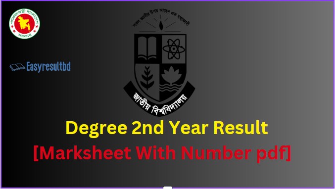 Degree 2nd Year Result