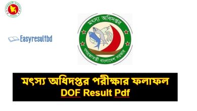 DOF Result 2024